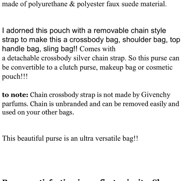 Givenchy Converted Envelope Clutch with Chain - Picture 7 of 7